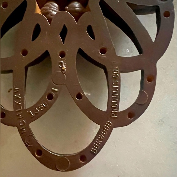 Vintage Set Of 4 MCM Burwood Country Wall Plaques Made in USA - Picture 3 of 5